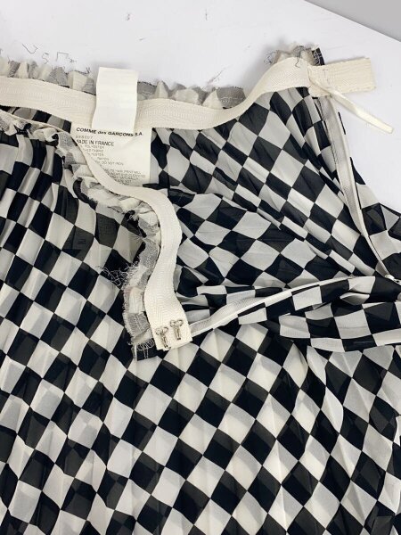 販売直売 COMME des GARÇONS チェックプリーツスカート M 【公式通販】