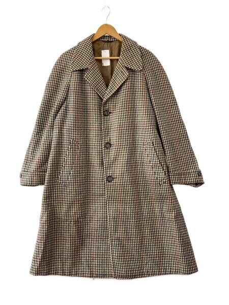 HARRIS TWEED(ハリスツイード) / 70s/千鳥チェック/コート/S/ウール 