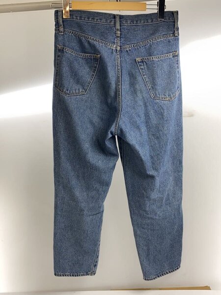 doublet / SILK DENIM WIDE TAPERED TROUSE/ボトム/M/コットン/IDG/無地/18SS08PT doublet(ダブレット) / SILK DENIM WIDE TAPERED TROUSE/ボトム/M