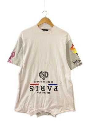 BALENCIAGA 23SS NO COMMENT Tシャツ ホワイト BALENCIAGAのカットソー 