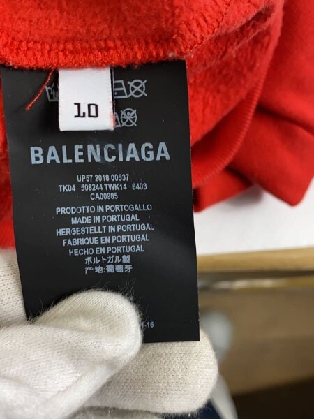 BALENCIAGA(バレンシアガ) / キャンペーンロゴパーカー/--/コットン
