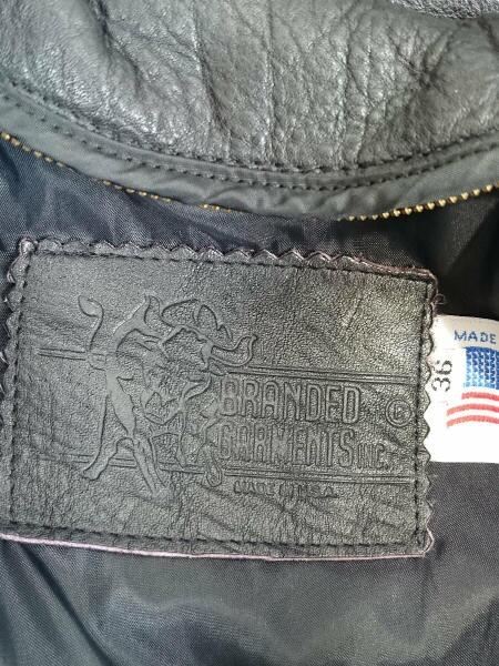 ブランデッドガーメント USA製 BRANDED GARMENTS｜ブランデッドガーメンツ レザー ダブル