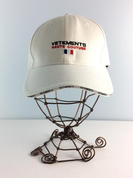 VETEMENTS(ヴェトモン) / 18SS/VETEMENTS HAUTE COUTURE LOGO/キャップ 