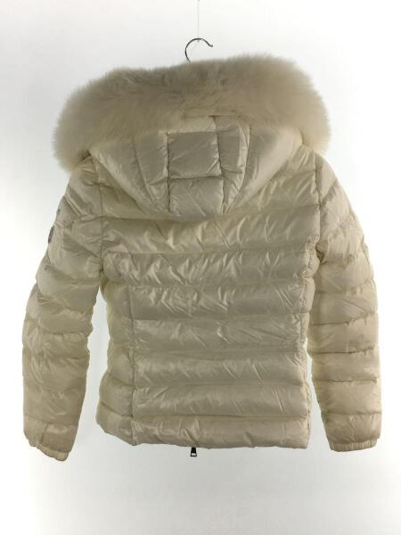 香*様 美品　MONCLER モンクレールダウン F20931A54002 ファ MONCLER(モンクレール) / ダウンジャケット/0/ナイロン/WHT/無地