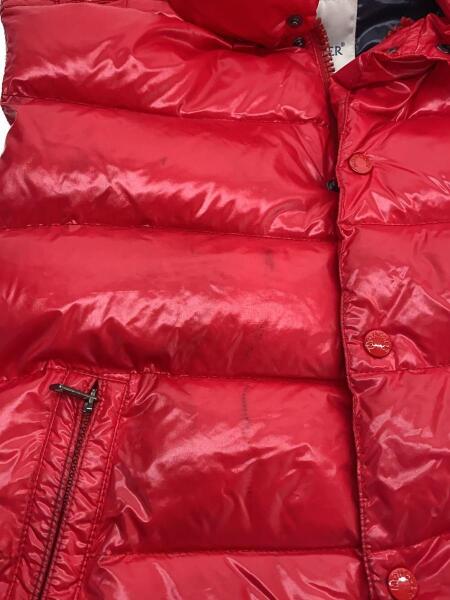 MONCLER(モンクレール) / ダウンベスト/2/ナイロン/RED/無地/112-091