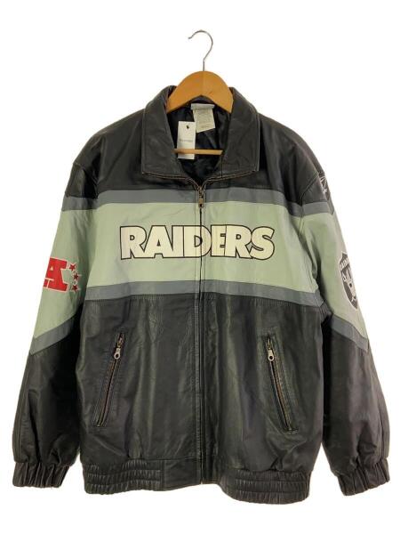 Reebok(リーボック) / 90s-00s/RAIDERS/ジャケット/M/レザー/BLK 
