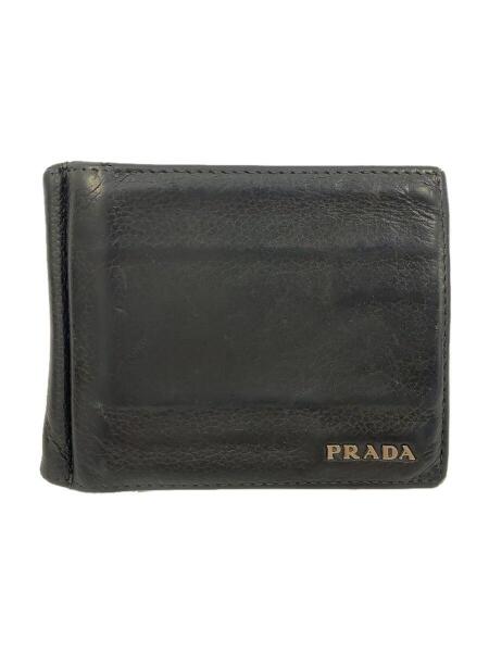 PRADA(プラダ) / 2つ折り財布/--/BLK/メンズ | 中古品の販売・通販なら