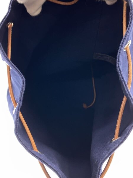 HERMES / バッグ/キャンバス/ネイビー/無地/ポロションミミル HERMES(エルメス) / バッグ/キャンバス/ネイビー/無地/ポロション