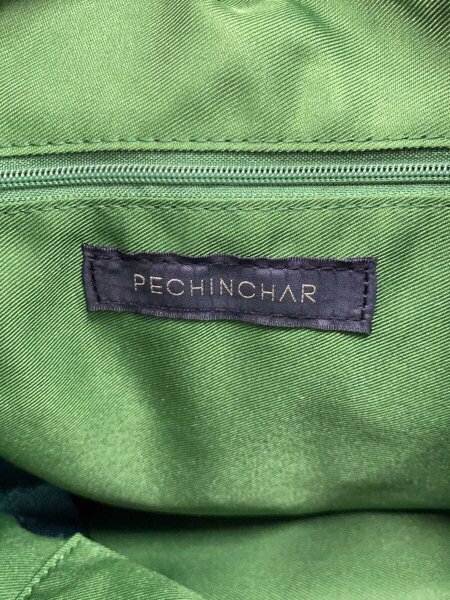 PECHINCHAR(ペシンシャ) / A4/ロゴトートバッグ/ネオプレーン/グリーン 