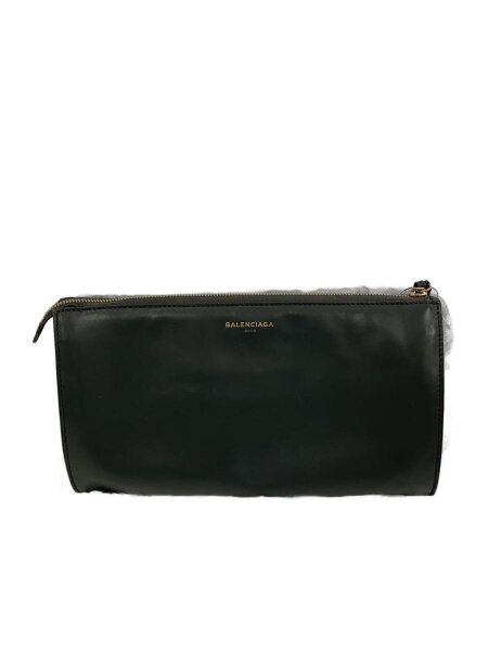 BALENCIAGA(バレンシアガ) / クラッチバッグ/レザー/GRY/347238・1260 