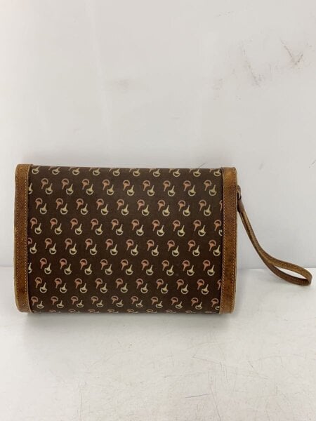 GUCCI(グッチ) / クラッチバッグ/レザー/BRW/総柄 | 中古品の販売