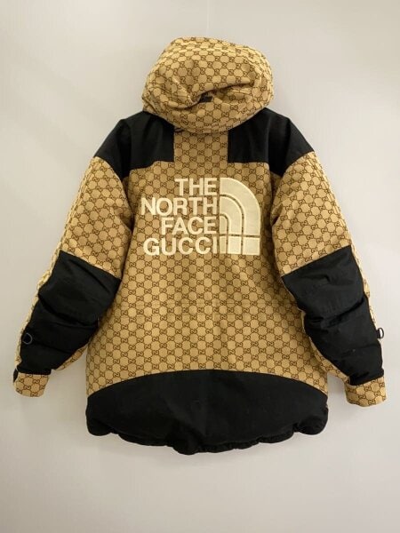 GUCCIダウンジャケットS 2-3回使用のみ　一部汚れあり GUCCI(グッチ) / ダウンジャケット/S/コットン/CML/総柄/670769