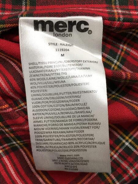 MERC LONDON メルクロンドン　RALEIGH コート　ファー　中綿 merc london メルクロンドン バッグ - メルカリ