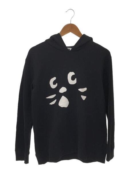 ネネットにゃー プリント パーカー 黒 Ne-net ネネット にゃー