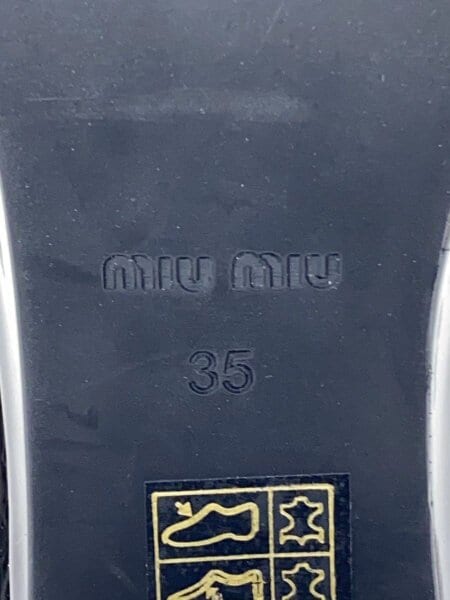 MIU MIU(ミュウミュウ) / ローファー/34/BLK/エナメル/36772 | 中古品