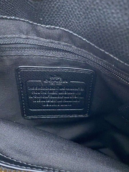 COACH2wayショルダーバッグ COACH(コーチ) / 2way/ショルダーバッグ/コットン/BLK/無地 | 中古品の