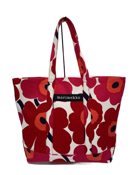 marimekko(マリメッコ) / Pieni Unikko/トートバッグ/コットン/RED/花 