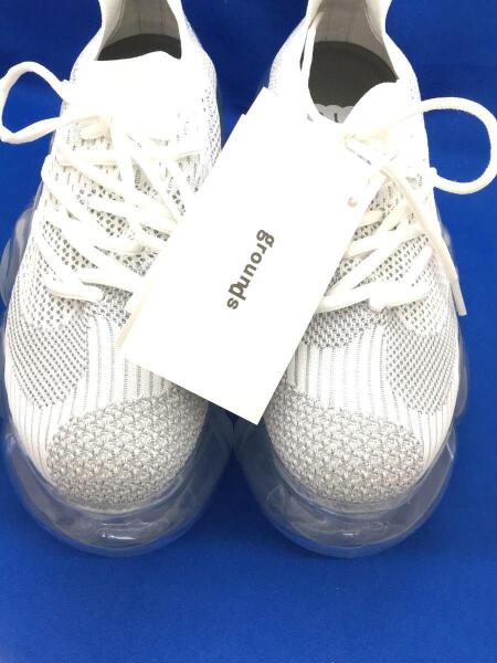 grounds(グラウンズ) / ローカットスニーカー/25cm/WHT | 中古品の販売