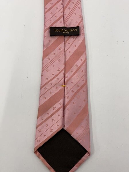 LOUIS VUITTON(ルイヴィトン) / ネクタイ/シルク/PNK/総柄/メンズ