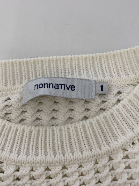 nonnative(ノンネイティブ) / メッシュニット・セーター(薄手)/1 