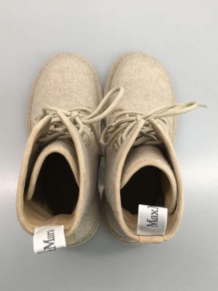 MAX MARA / レースアップブーツ/36/GRY MAX MARA(マックスマーラ) / レースアップブーツ/36/GRY | 中古品の