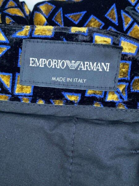 極美品!エンポリオアルマーニ ダブルジャケット 46/М-L 青チェック 軽量 極美品!エンポリオアルマーニ ダブルジャケット 46/М-L 青