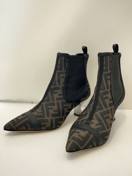 FENDI(フェンディ) / FENDI/ショートブーツ/38/BRW/ズッカ/ポイン