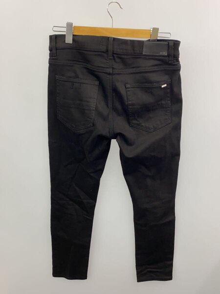 AMIRI(アミリ) / クラッシュスキニーブラックデニム/32/コットン/BLK 