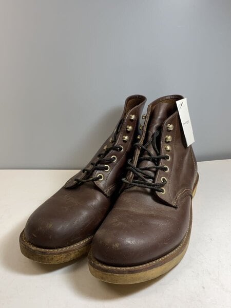 RED WING / ブーツ/27cm/BRW/レザー/8134/ベロ擦れ有 RED WING(レッドウィング) / ブーツ/27cm/BRW/レザー/8134/ベロ擦れ有