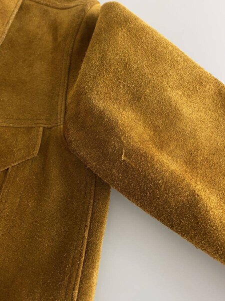 RUDE GALLERY BLACK REBEL / トラッカージャケット/M/スウェード/CML// RUDE GALLERY BLACK REBEL(ルードギャラリーブラックレーベル