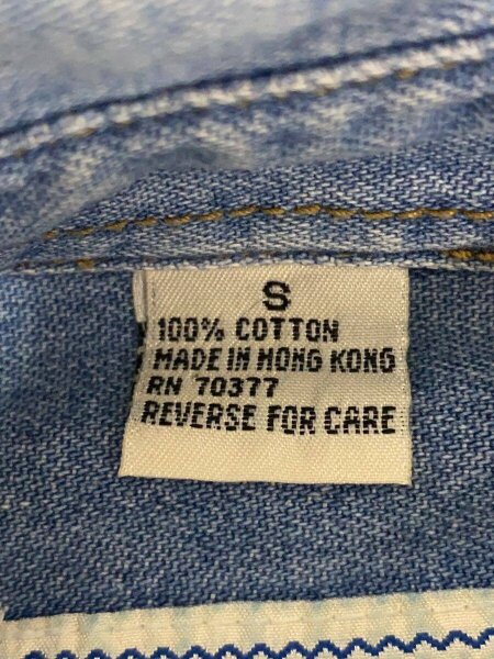 CODA(コーダ) / 80～90s/旧タグ/長袖シャツ/S/デニム/IDG | 古着の販売