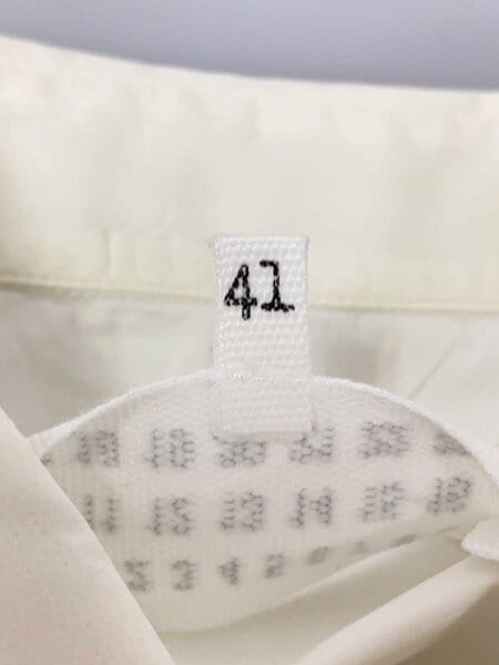 Maison Margiela(メゾンマルジェラ) / 長袖シャツ/--/コットン/WHT