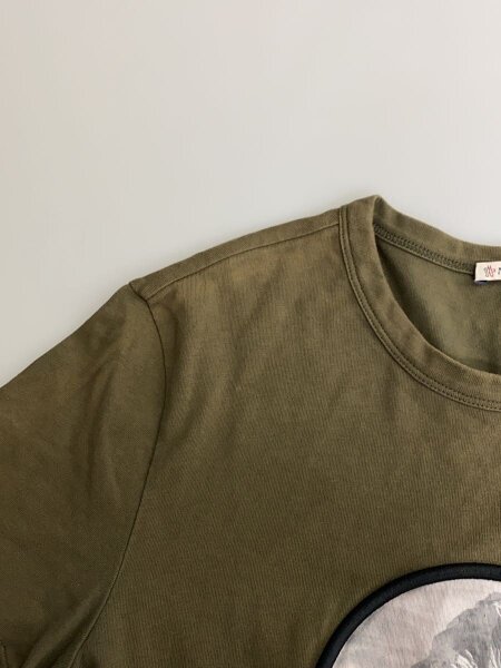 MONCLER(モンクレール) / Tシャツ/S/コットン/KHK/13124015ENCI | 古着 