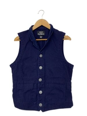 Nigel Cabourn ネイビー ベスト ヘンプ 50 Nigel Cabournのベスト検索結果|古着・中古品の通販サイト セカンド