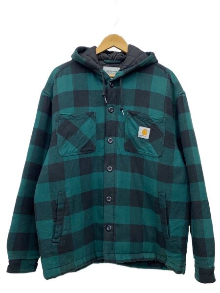 Carhartt(カーハート) / HOODED CHECK SHIRT JAC/ジャケット/L