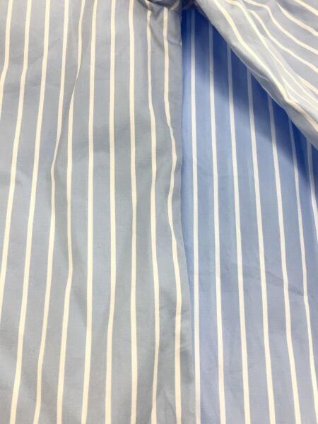 GUCCI(グッチ) / 長袖シャツ/46/コットン/BLU/ストライプ/586940/変色