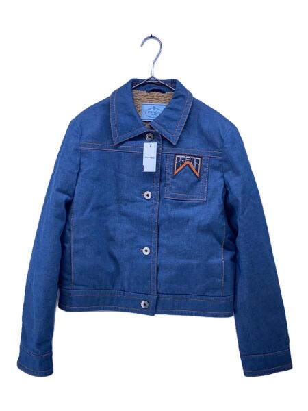 PRADA(プラダ) / Gジャン/42/コットン/IDG/ボア | 古着の販売・通販 