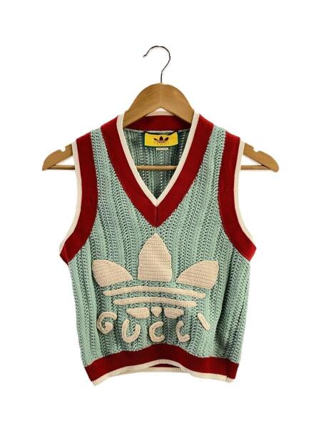 GUCCI(グッチ) / ×adidas/ニットベスト(厚手)/XXS/コットン/マルチ 