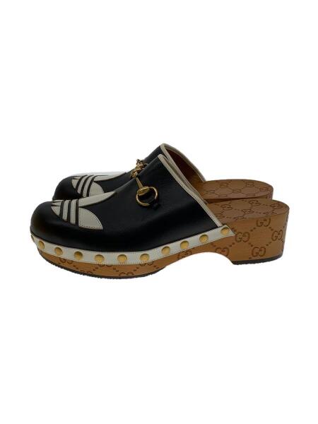 【新品未使用】GUCCI×adidas 702252 サボサンダル ブラック GUCCI(グッチ) / ×adidas/ホースビット/サボサンダル/702252/UK7/BLK