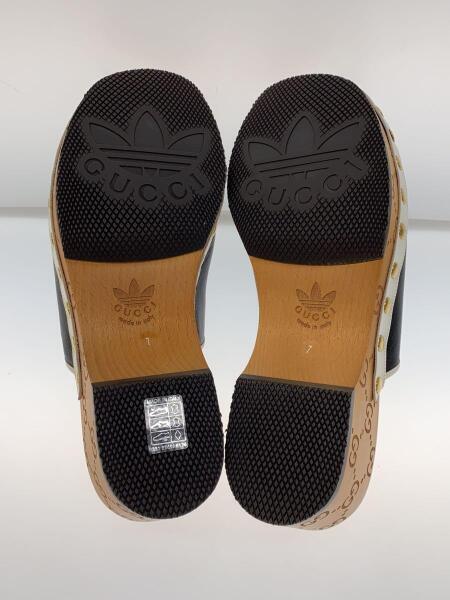 GUCCI(グッチ) / ×adidas/ホースビット/サボサンダル/702252/UK7/BLK