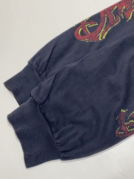 BALENCIAGA / ダメージ加工/長袖Tシャツ/5/コットン/BLK/739027 BALENCIAGA(バレンシアガ) / ダメージ加工/長袖Tシャツ/5/コットン/BLK