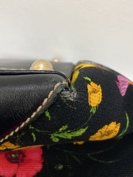 GUCCI(グッチ) / トートバッグ/キャンバス/BLK/花柄/154372 | 中古品の