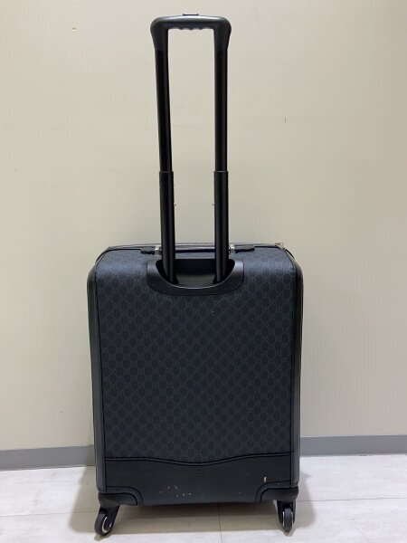 GUCCI(グッチ) / トラベルキャリー/PVC/BLK/総柄/429038// | 中古品の 