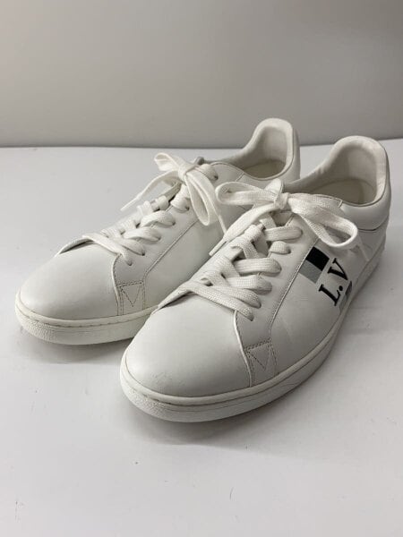 LOUIS VUITTON / 汚れ/シミ/ルクセンブルグライン/ローカットスニーカー/US7/WHT/レザー LOUIS VUITTON(ルイヴィトン) / 汚れ/シミ/ルクセンブルグライン