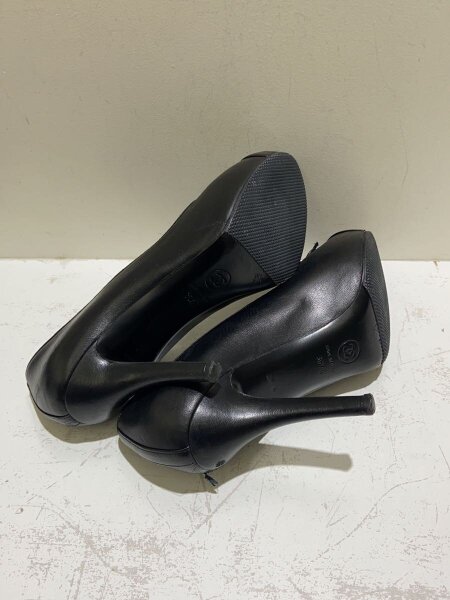 CHANEL(シャネル) / パンプス/36.5/BLK/レザー/D G28504// | 中古品の