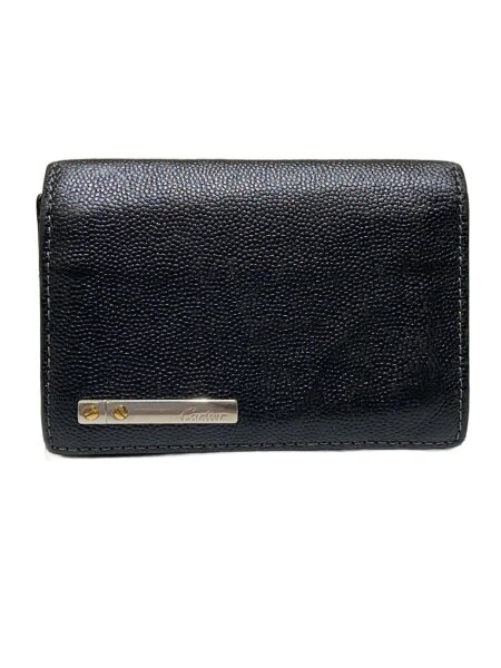 Cartier(カルティエ) / カードケース/レザー/BLK/メンズ | 中古品の 