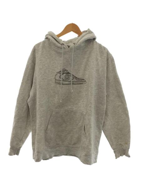 STUSSY(ステューシー) / プルオーバーパーカー/90s/汚れ/XL/コットン 