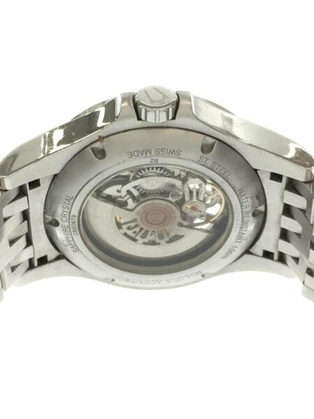 Bulova Accutron 自動巻き腕時計 シルバー 2年保証 新品 腕時計 BULOVA