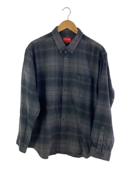 Supreme(シュプリーム) / 21SS/Plaid Flannel Shirt/L/コットン/BLK 