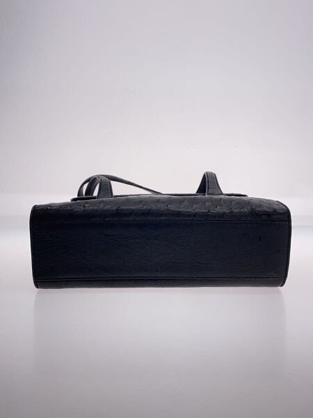 GUCCI(グッチ) / オーストリッチ/ハンドバッグ/レザー/BLK/000 GUCCI(グッチ) / オーストリッチ/ハンドバッグ/レザー/BLK/000